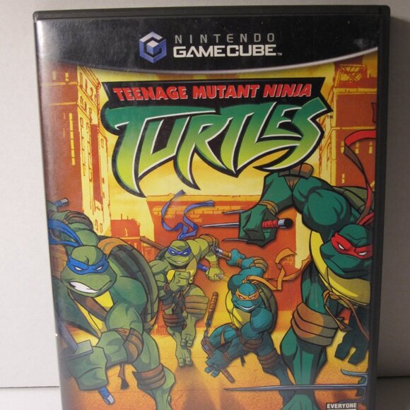 Nintendo GameCube Video Game: Teenage Mutant Ninja Turtles